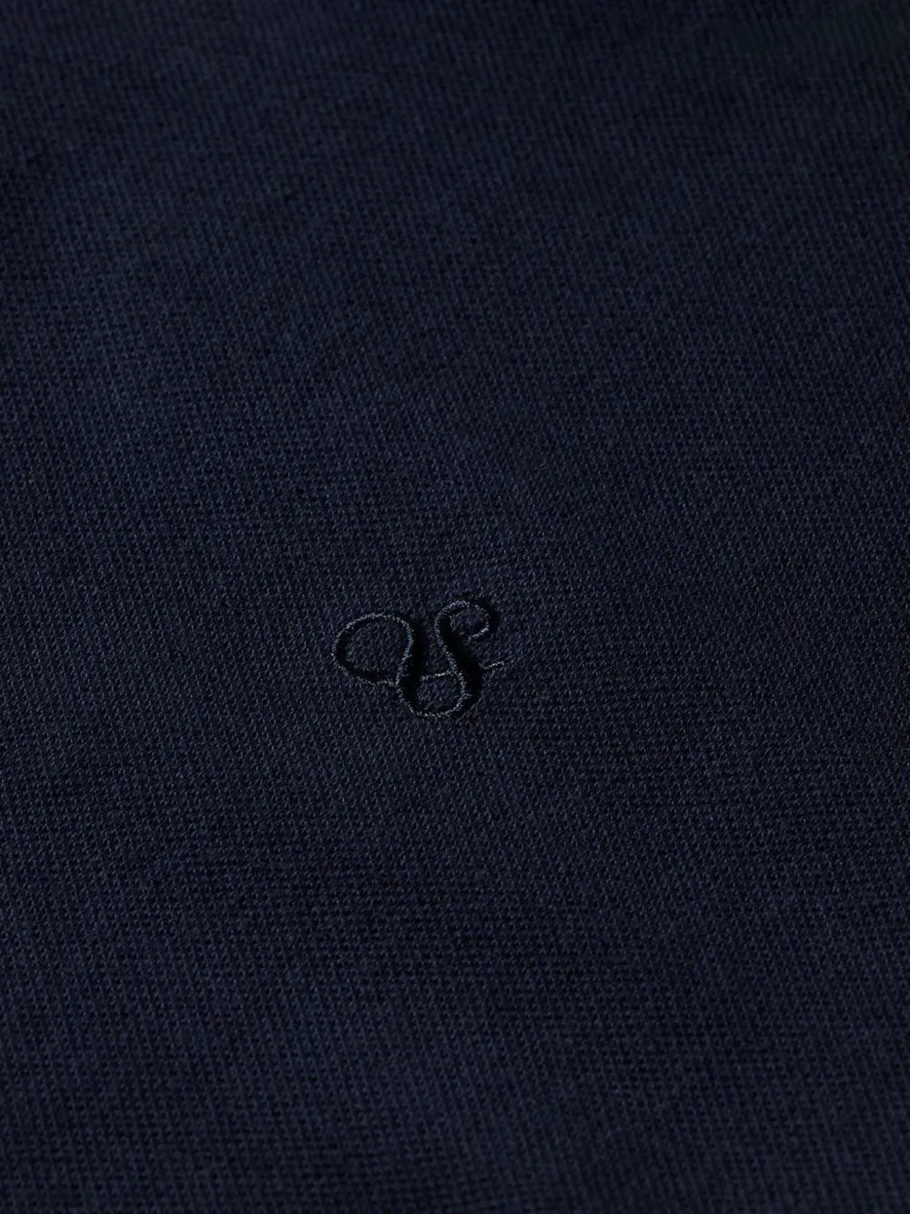 Scotch & Soda Poloshirt met geborduurd logo Blauw