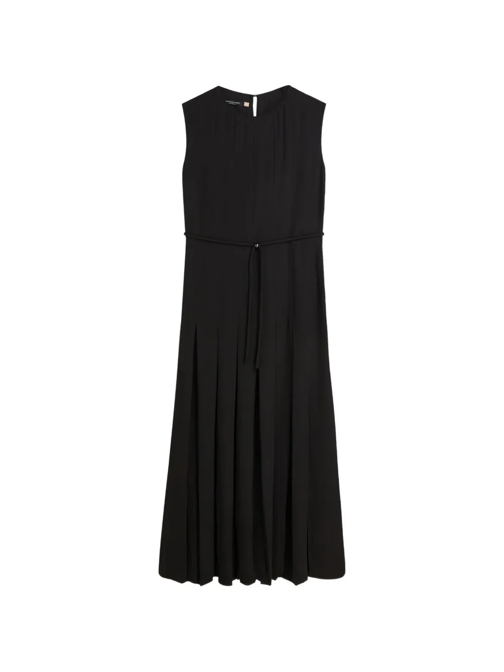 Scotch & Soda pleated maxi dress - Noir Scotch & Soda pleated maxi dress - Noir