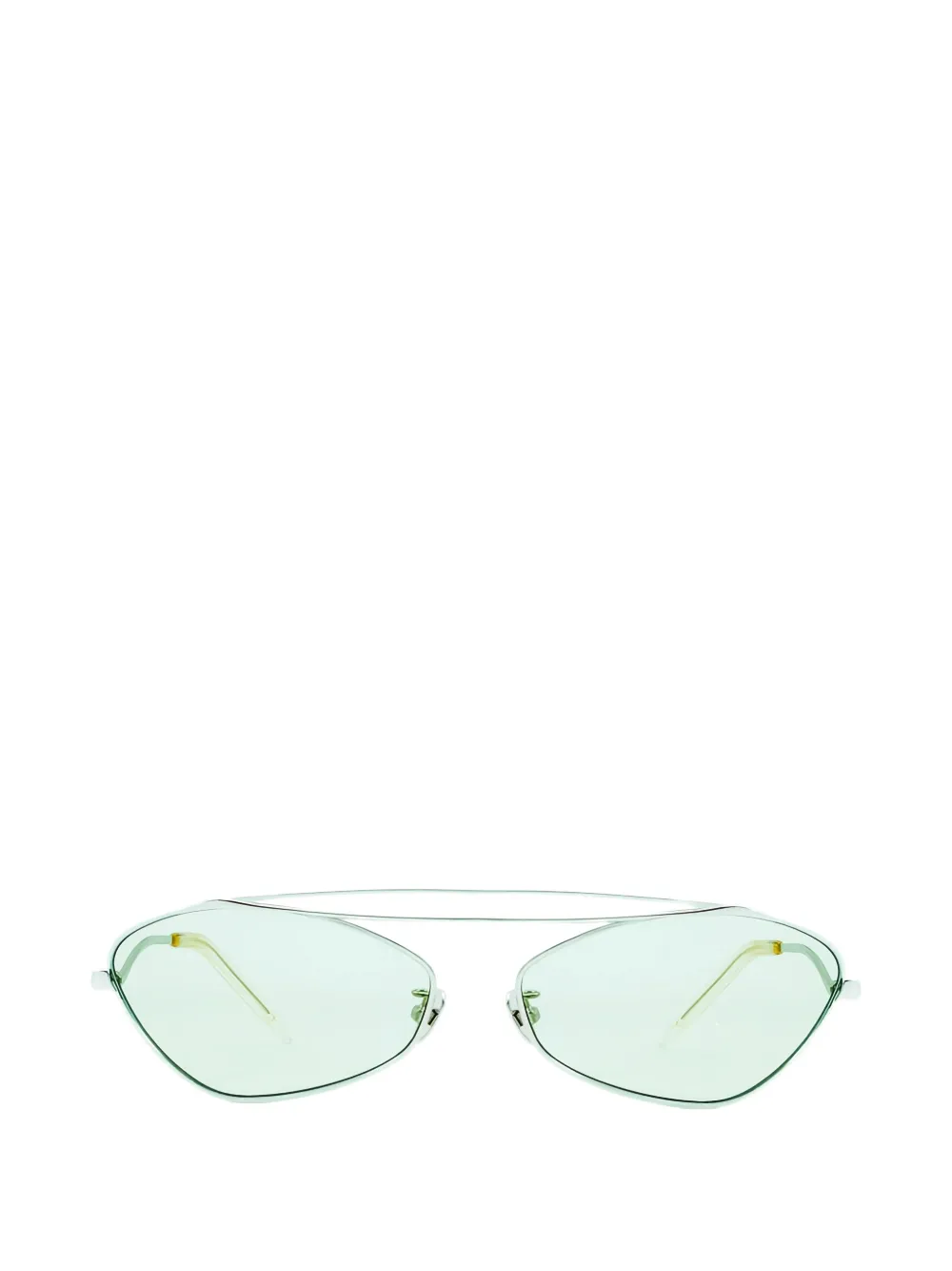 MYTH geometric-frame double-bridge sunglasses - Argento