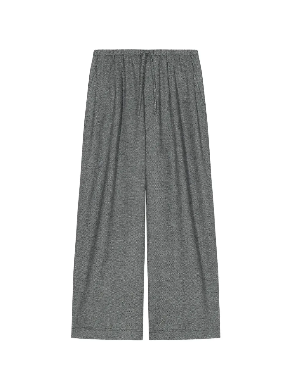 Closed Wynston drawstring wide-leg trousers - Gris Closed Wynston drawstring wide-leg trousers - Gris