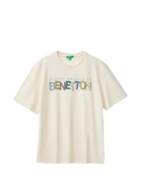 Benetton logo-print T-shirt