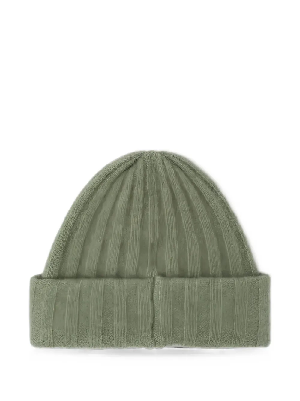 American Vintage Vitow logo-patch beanie hat Groen