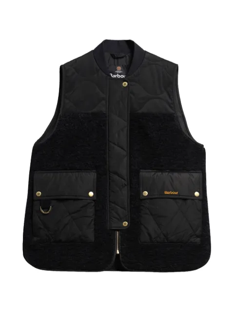 Barbour Ampleforth quilted fleece-panel gilet