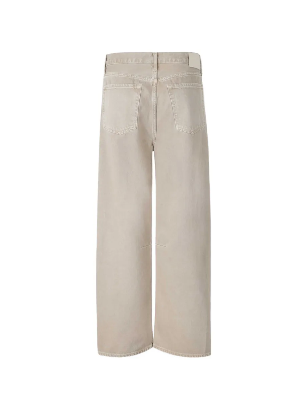 Citizens of Humanity Miro jeans met wijde pijpen Beige