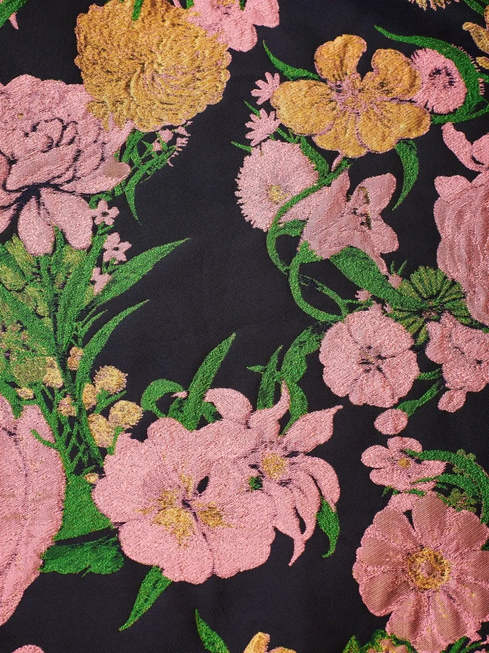 PSOPHIA floral-jacquard belted kimono jacket Groen