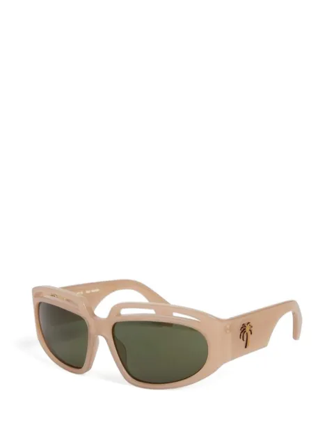Palm Angels cut-out logo-plaque sunglasses