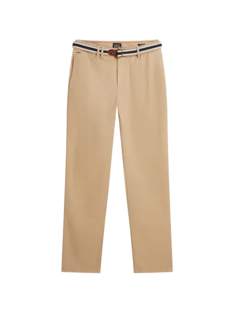 Scotch & Soda Warren belted chino trousers