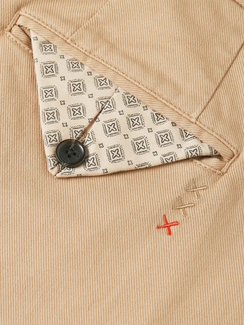 Scotch & Soda Warren chino met ceintuur Beige