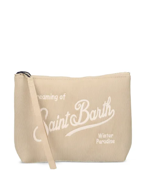 MC2 Saint Barth Aline embroidered clutch bag