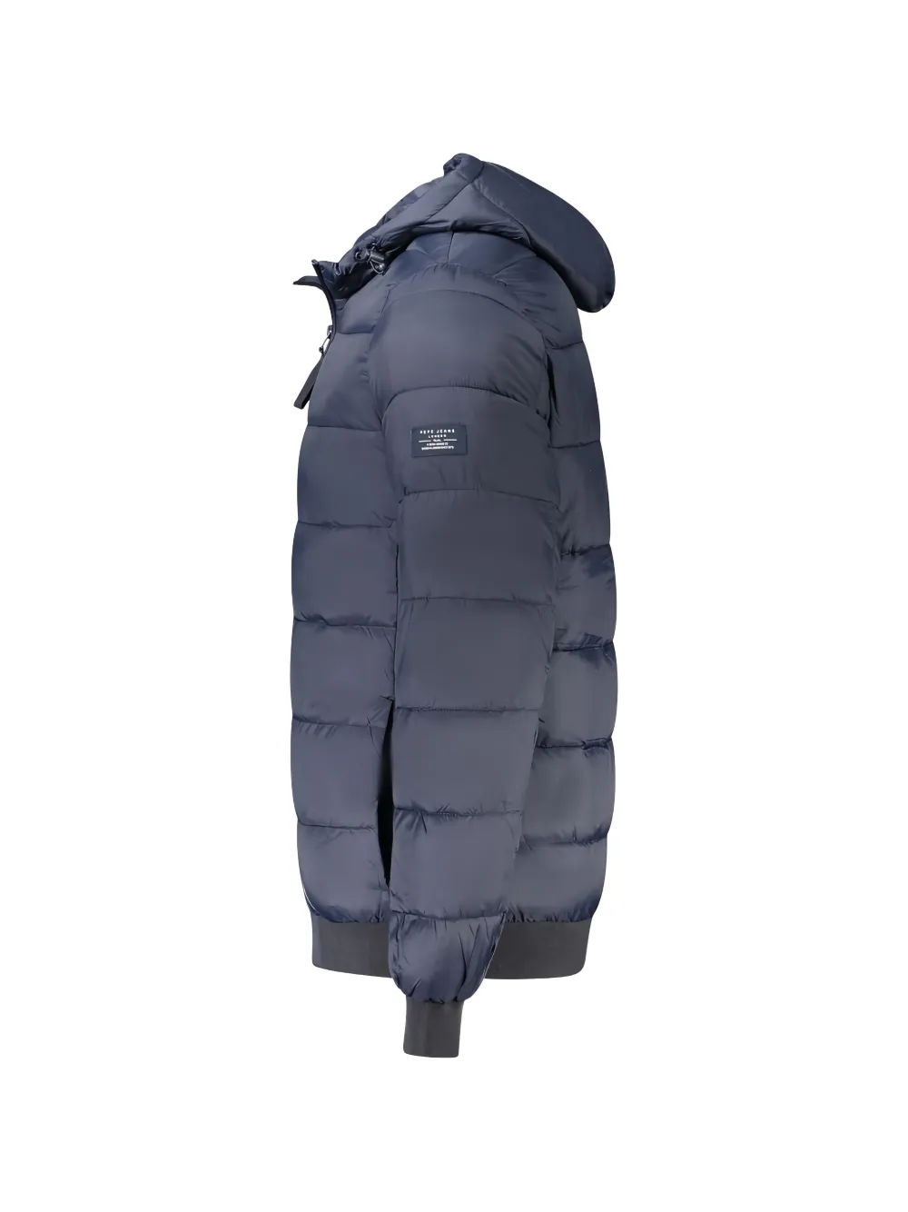Pepe Jeans quilted hooded jacket Blauw