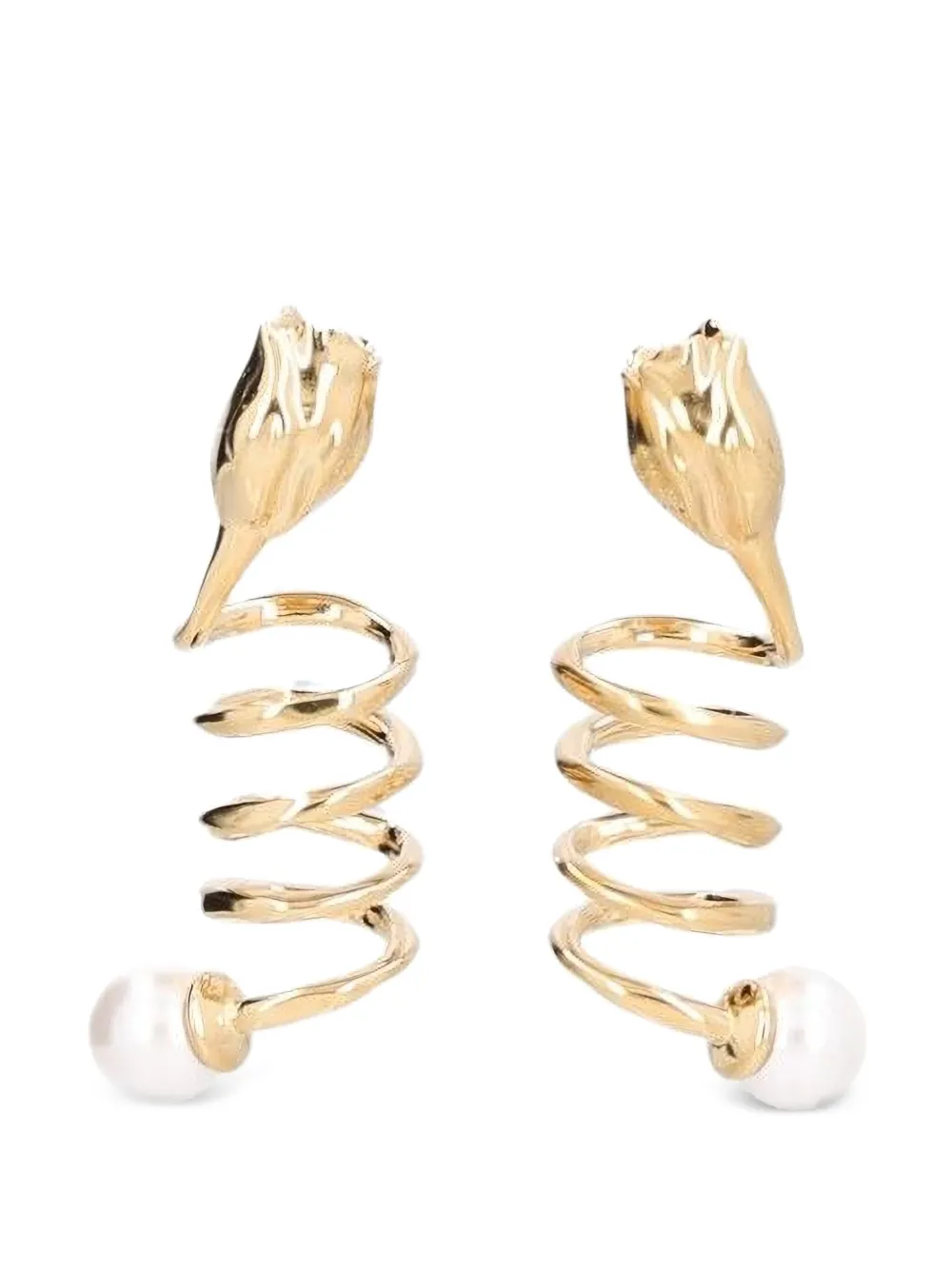 Chloé The Chloé Tulip earrings - Oro