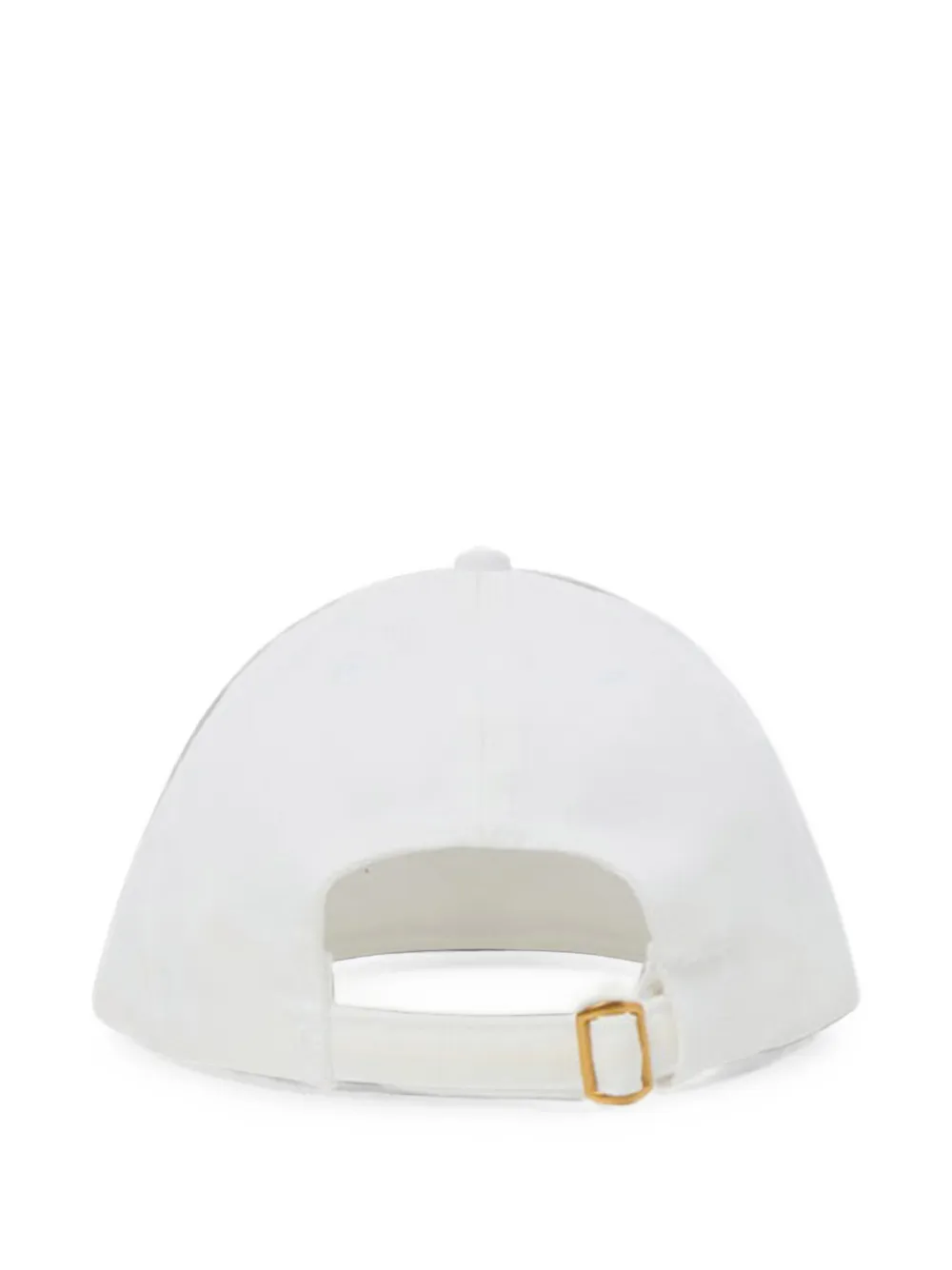 Willy Chavarria Chavarria Community Center Embroidered Flat-visor Cap in White, view 2