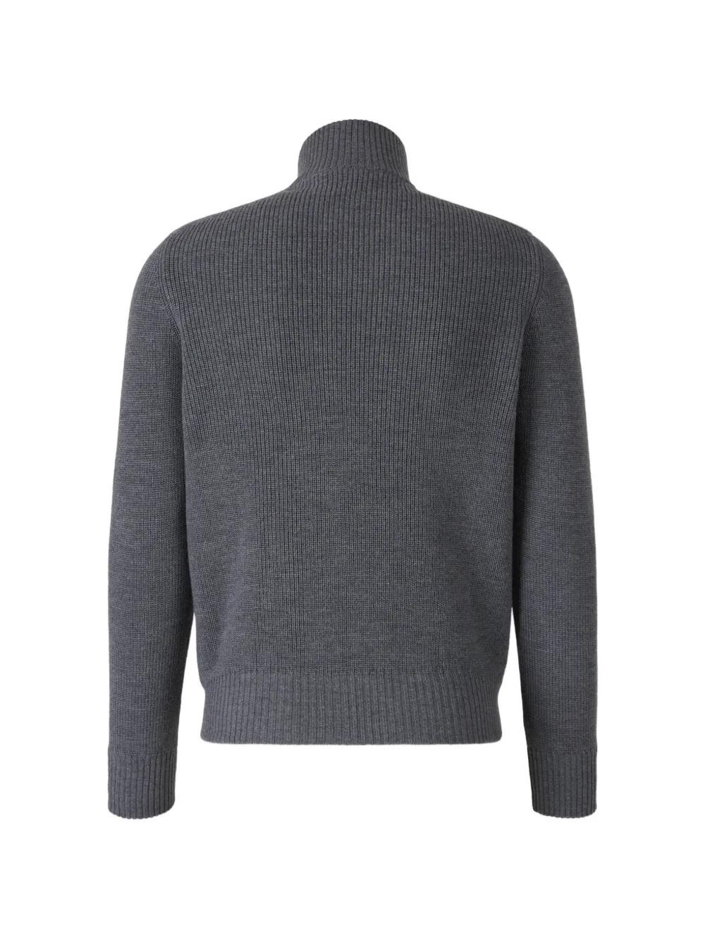 Gran Sasso Vest met gewatteerd vlak en rits Grijs
