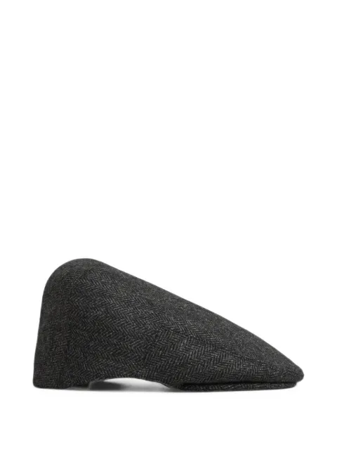 Lock & Co. Hatters Gill herringbone flat cap
