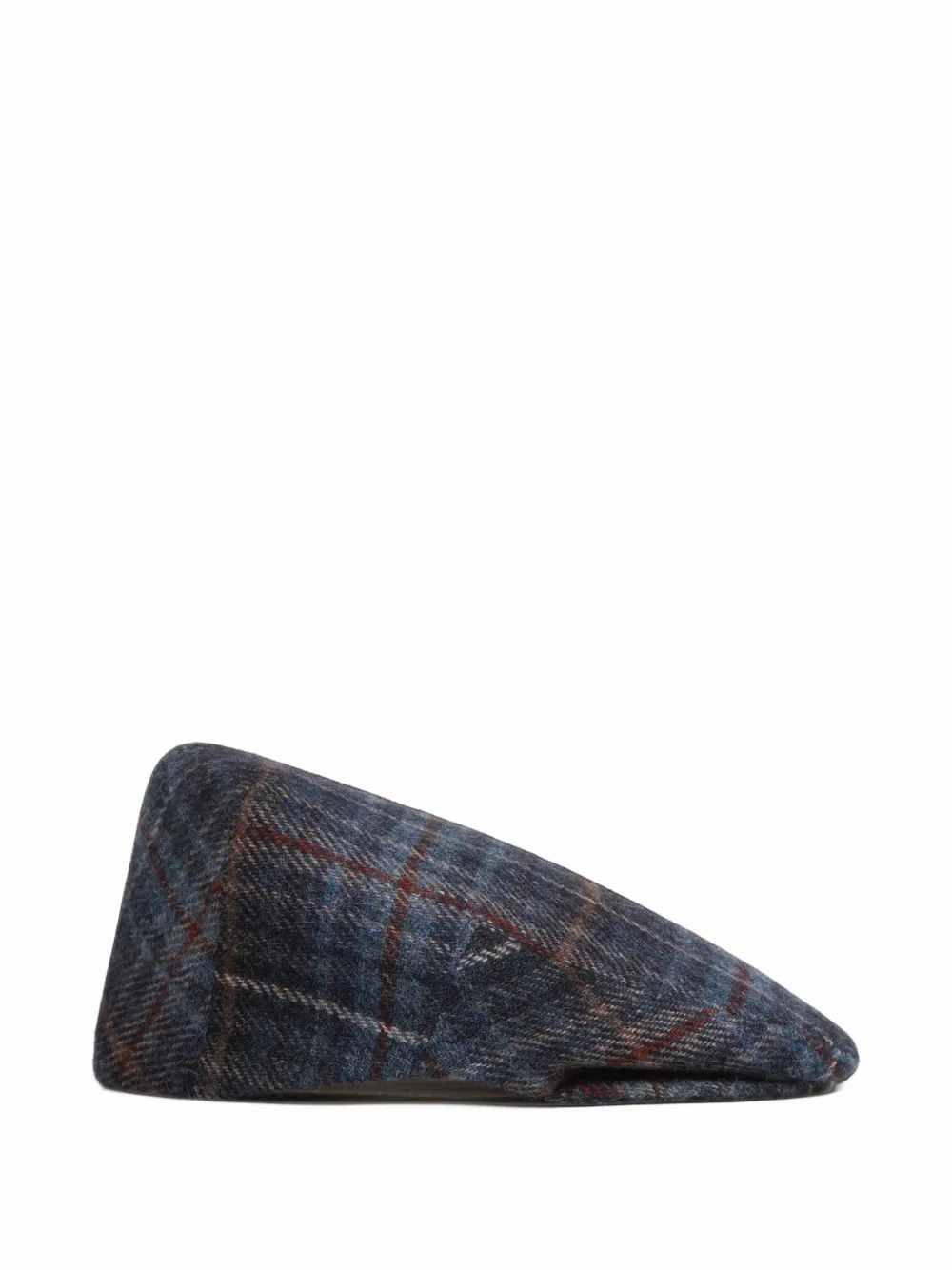 Lock & Co. Hatters Gill check flat cap - Blu