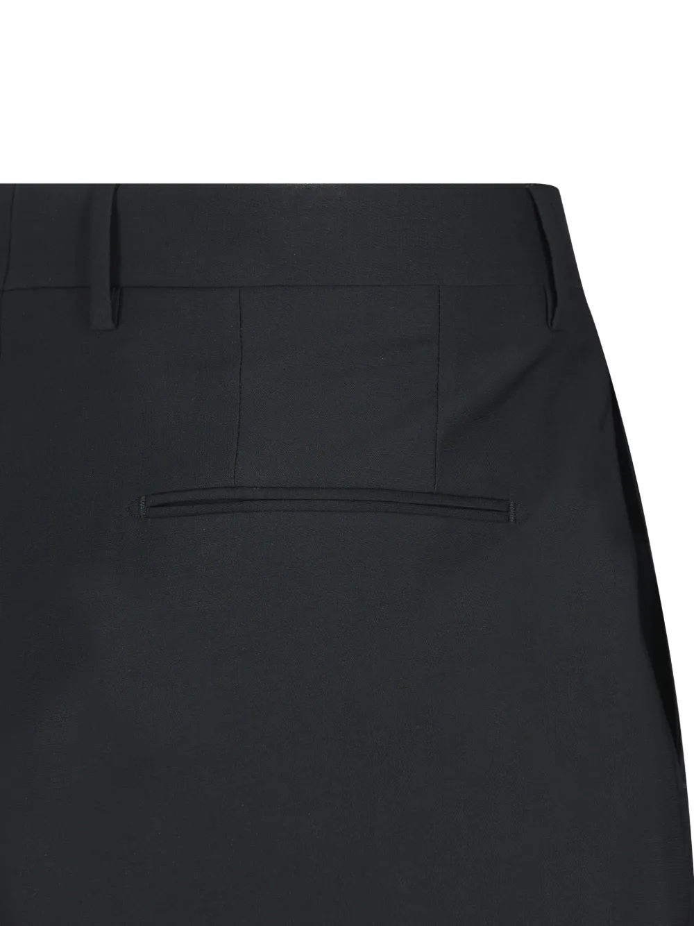 Tagliatore Geplooide pantalon Zwart