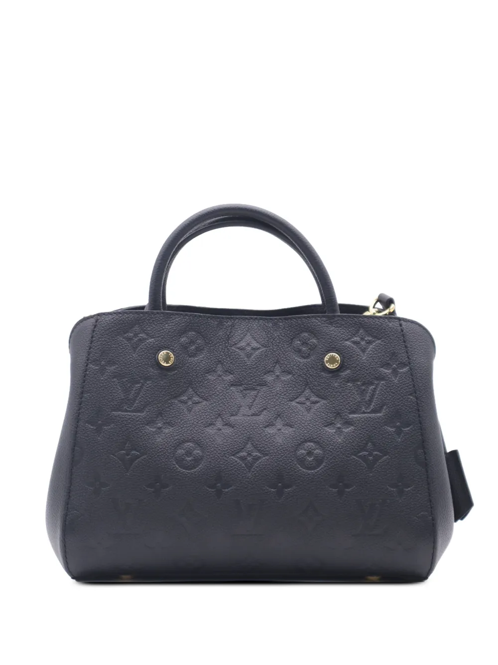Louis Vuitton Pre-Owned 2015 Monogram Empreinte Montaigne BB satchel - Schwarz