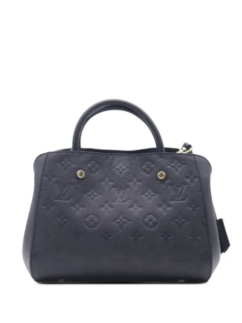 Louis Vuitton Pre-Owned 2015 Monogram Empreinte Montaigne BB satchel