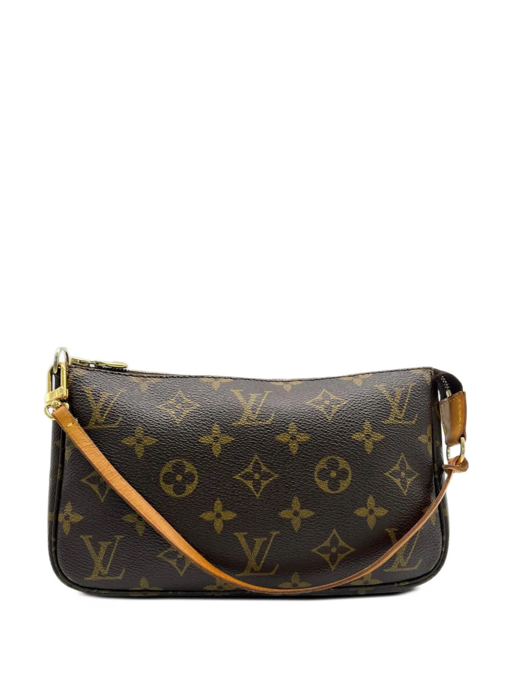 Louis Vuitton Pre-Owned 2001 Monogram Pochette Accessoires shoulder bag - Brown