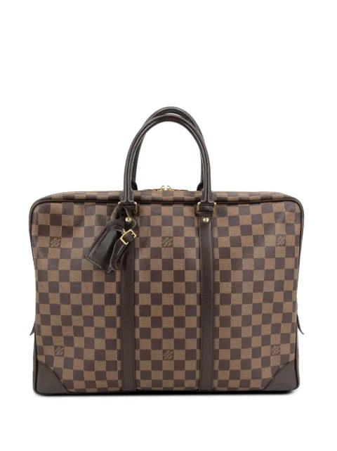 Louis Vuitton Pre-Owned bolsa Damier Ebene Porte Documents Voyage PM 2014