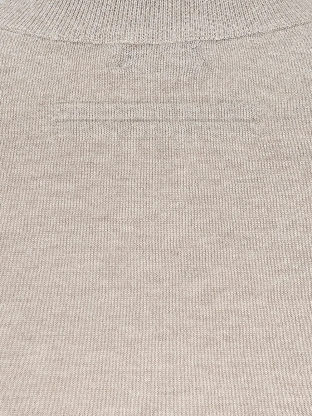 Zegna Gebreide coltrui Beige