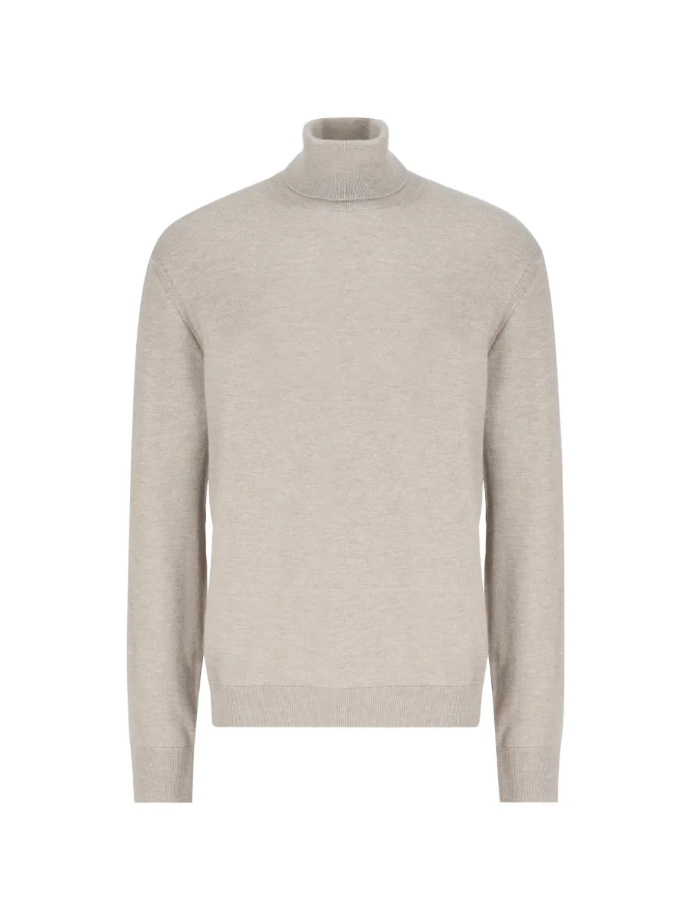 Zegna roll-neck knitted sweater - Neutrals