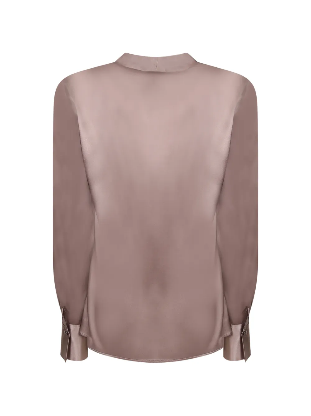 Blanca Vita Blouse met V-hals Bruin