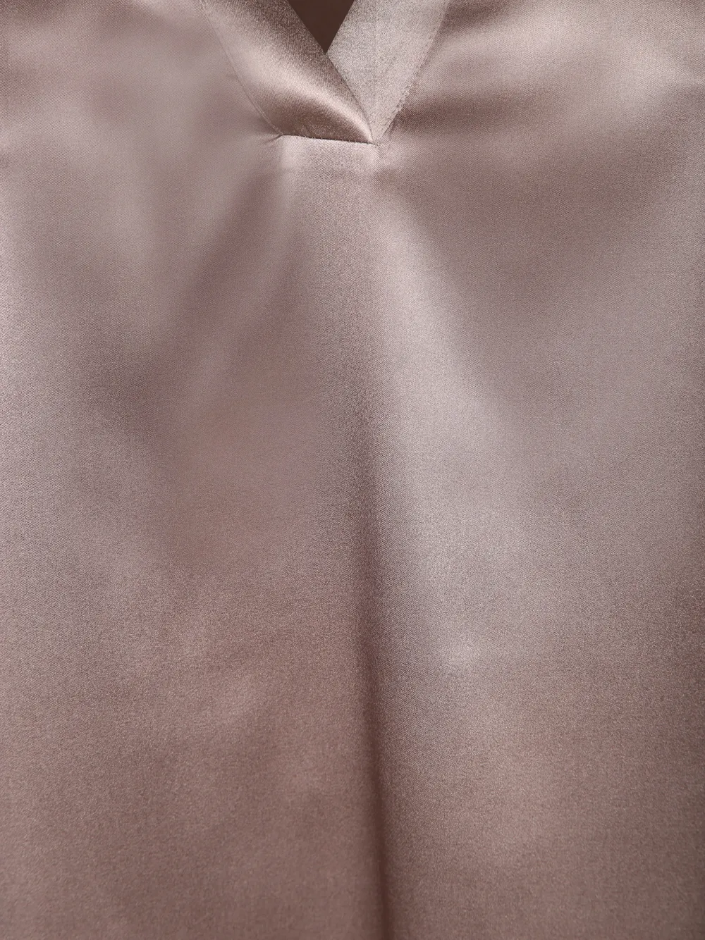 Blanca Vita Blouse met V-hals Bruin