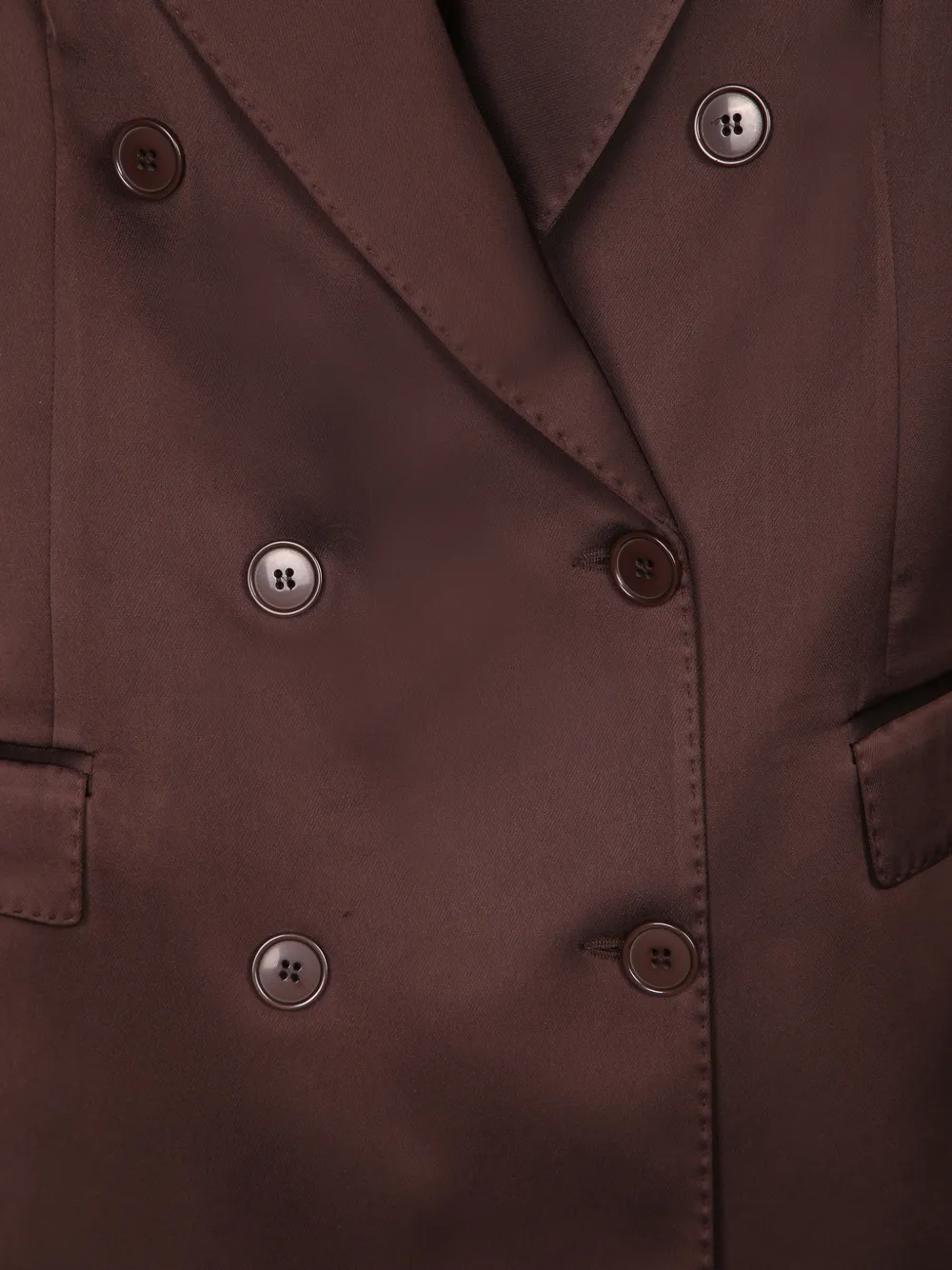 Blanca Vita Blazer met puntige revers Bruin