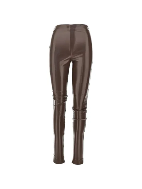 THE ANDAMANE high-shine leggings