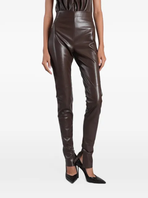 THE ANDAMANE Holla high-shine leggings