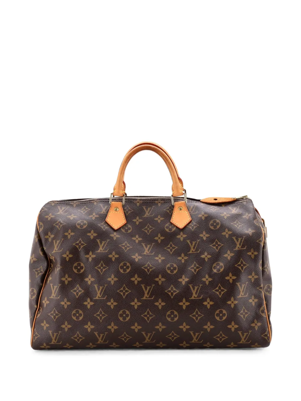 Louis Vuitton Pre-Owned Speedy Handbag Monogram Canvas 40 satchel - Brown