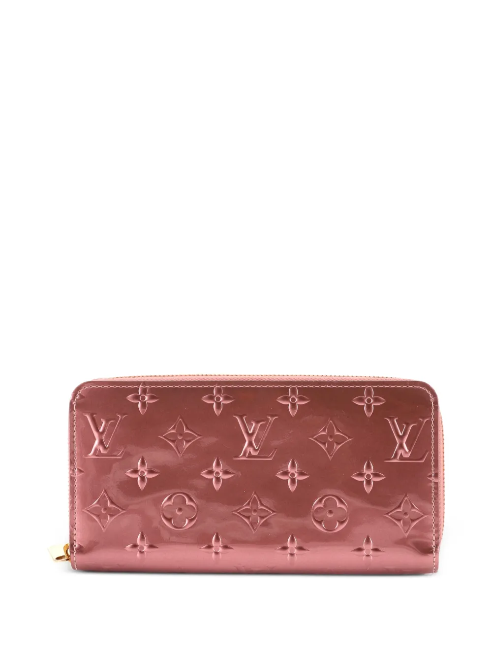 Louis Vuitton Pre-Owned Zippy Wallet Limited Edition Metallic Monogram Vernis small wallets - Rosa