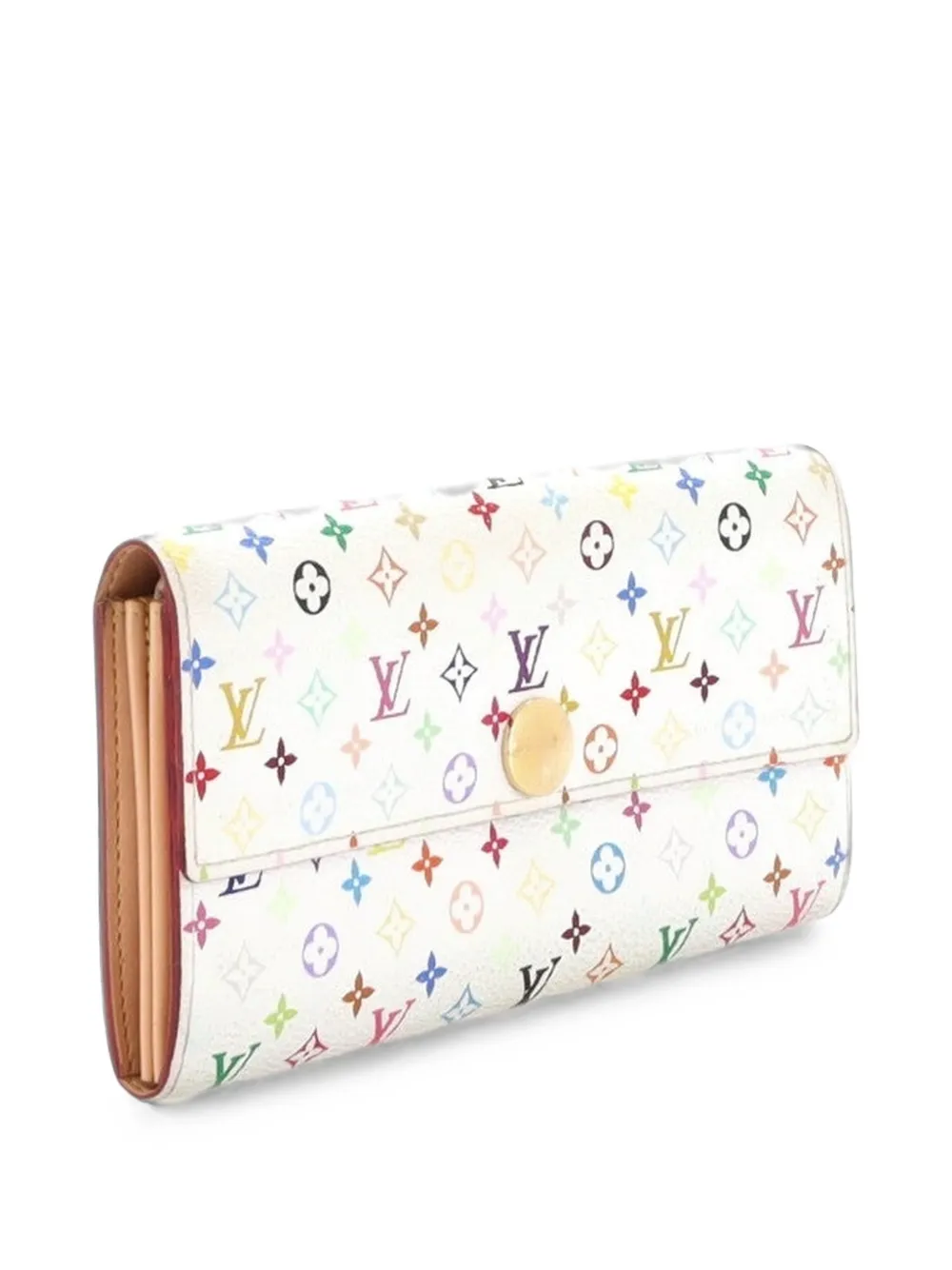 Louis Vuitton Pre-Owned Sarah Wallet Monogram Multicolor small wallets - Bianco