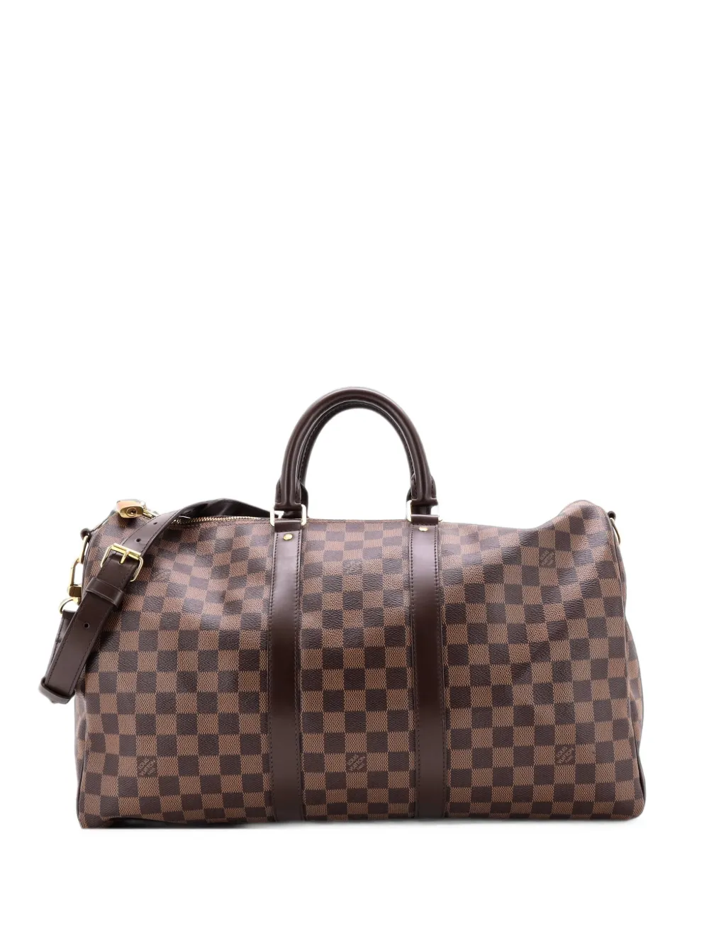Louis Vuitton Pre-Owned Keepall Bandouliere Bag Damier 45 travel bag - Marrone