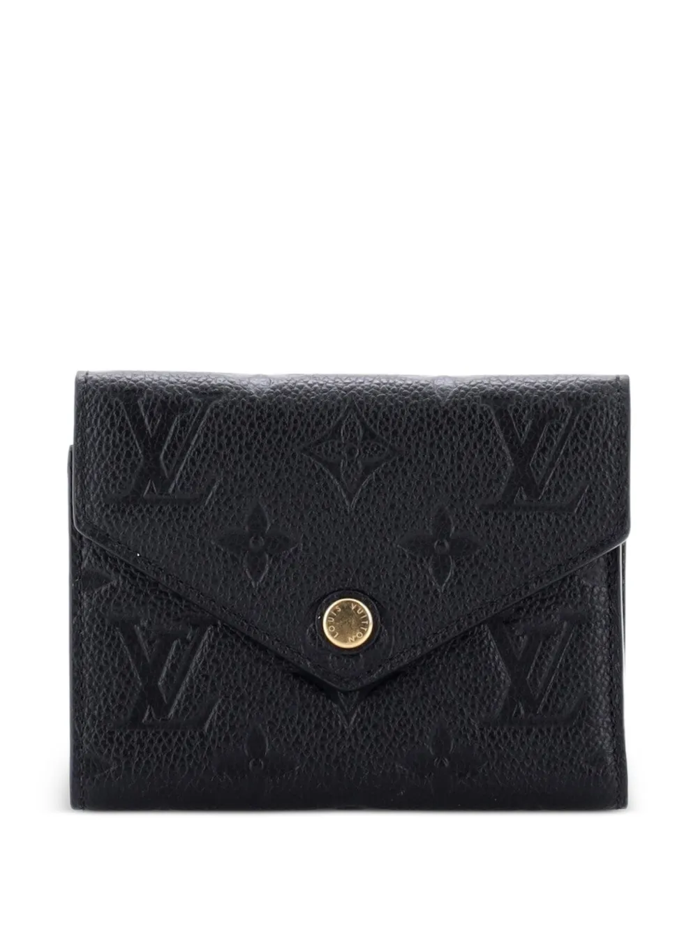 Louis Vuitton Pre-Owned Victorine Wallet Monogram Empreinte Leather small wallets - Schwarz