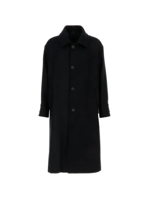 Giorgio Armani single-breasted buttoned coat