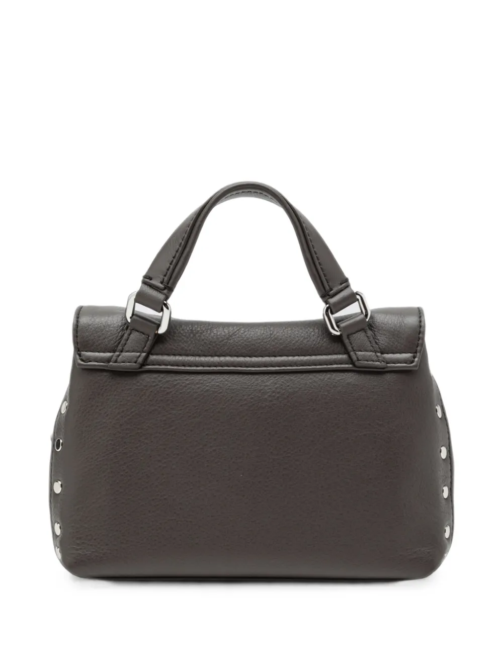 Zanellato Postina mini-shopper met studs Grijs
