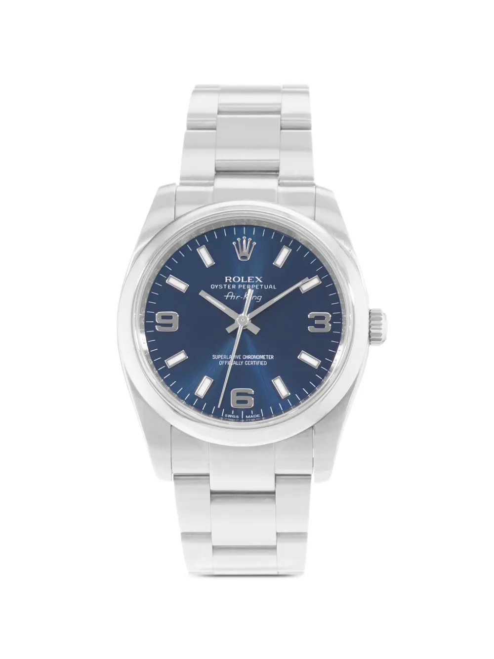 Rolex Oyster Perpetual Air-King Armbanduhr, 34mm - Blau