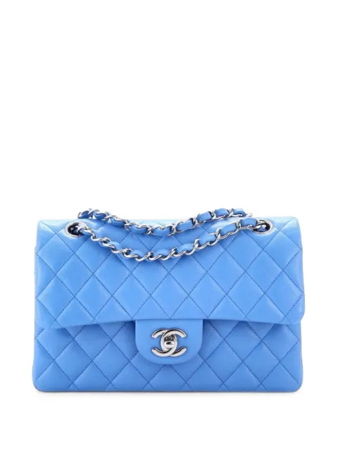 CHANEL Pre-Owned Classic Double Flap Bag Quilted Caviar Small shoulder bag