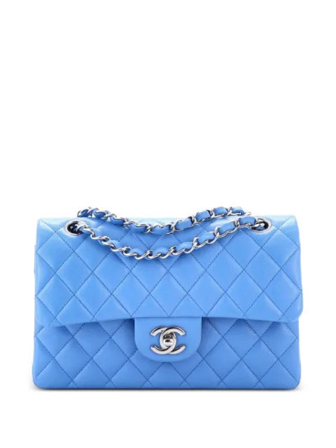 CHANEL Pre-Owned Classic Double Flap Bag Quilted Caviar Small shoulder bag