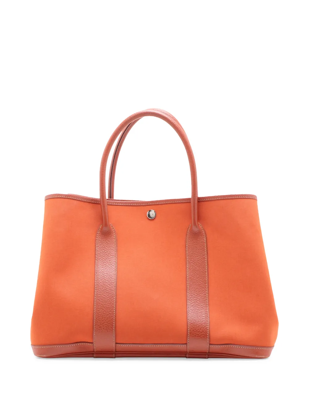 Hermès Pre-Owned 2006 Toile and Negonda Garden Party 36 tote bag - Orange