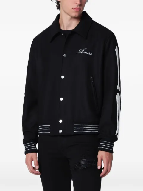 AMIRI skeler-embroidered jacket
