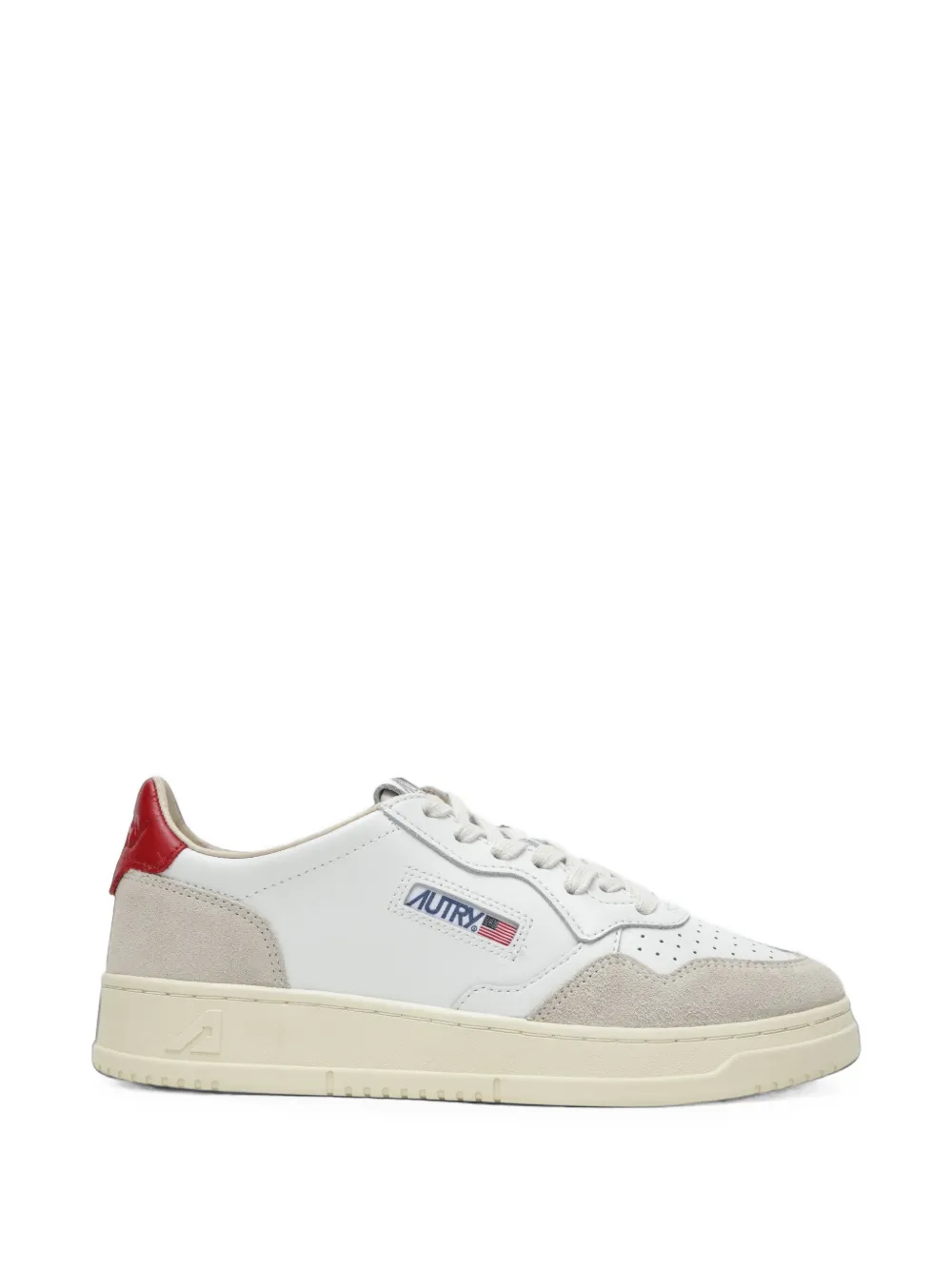 Autry Medalist panelled leather sneakers