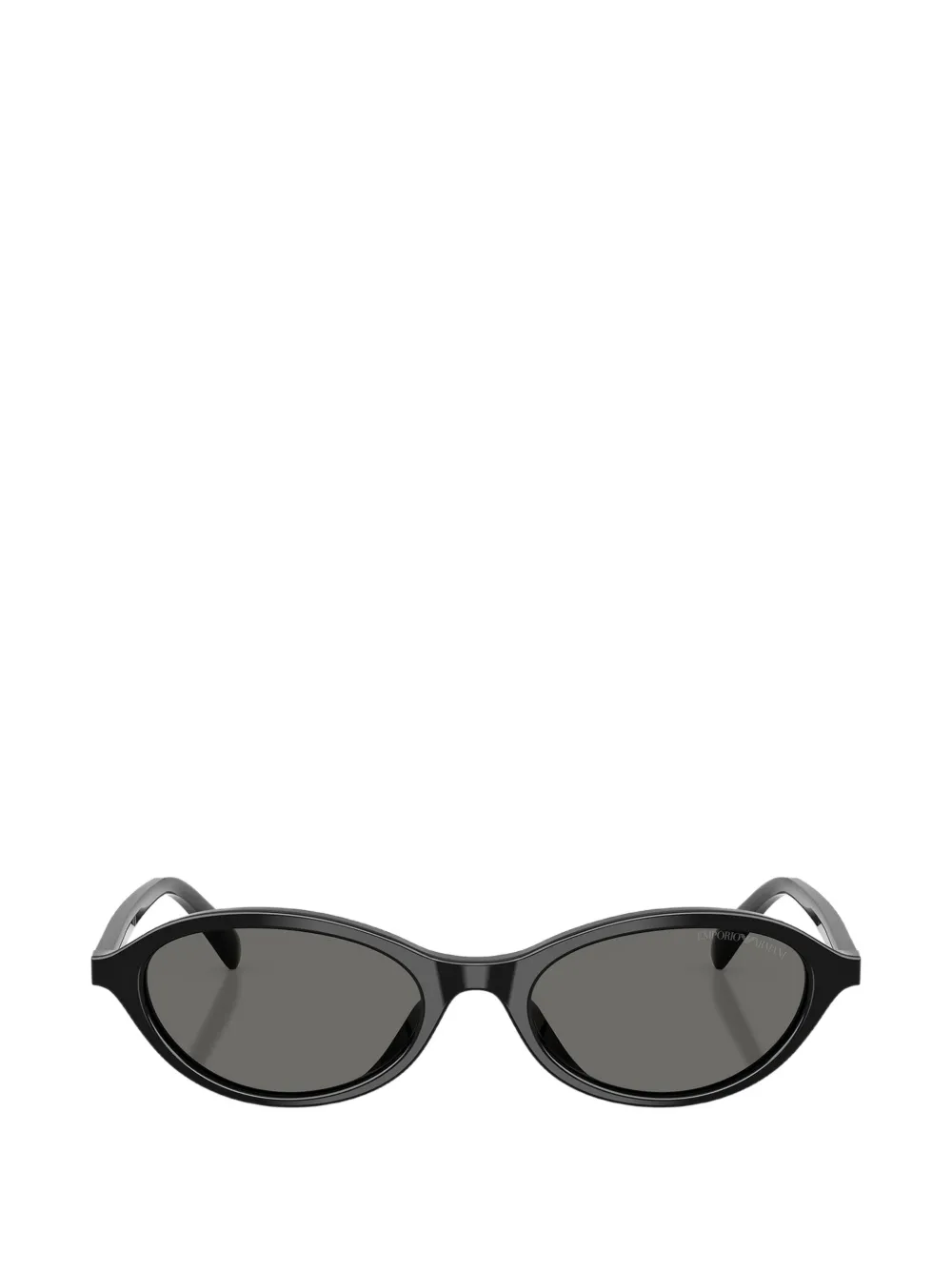 Emporio Armani Occhiali da sole ovali - Nero