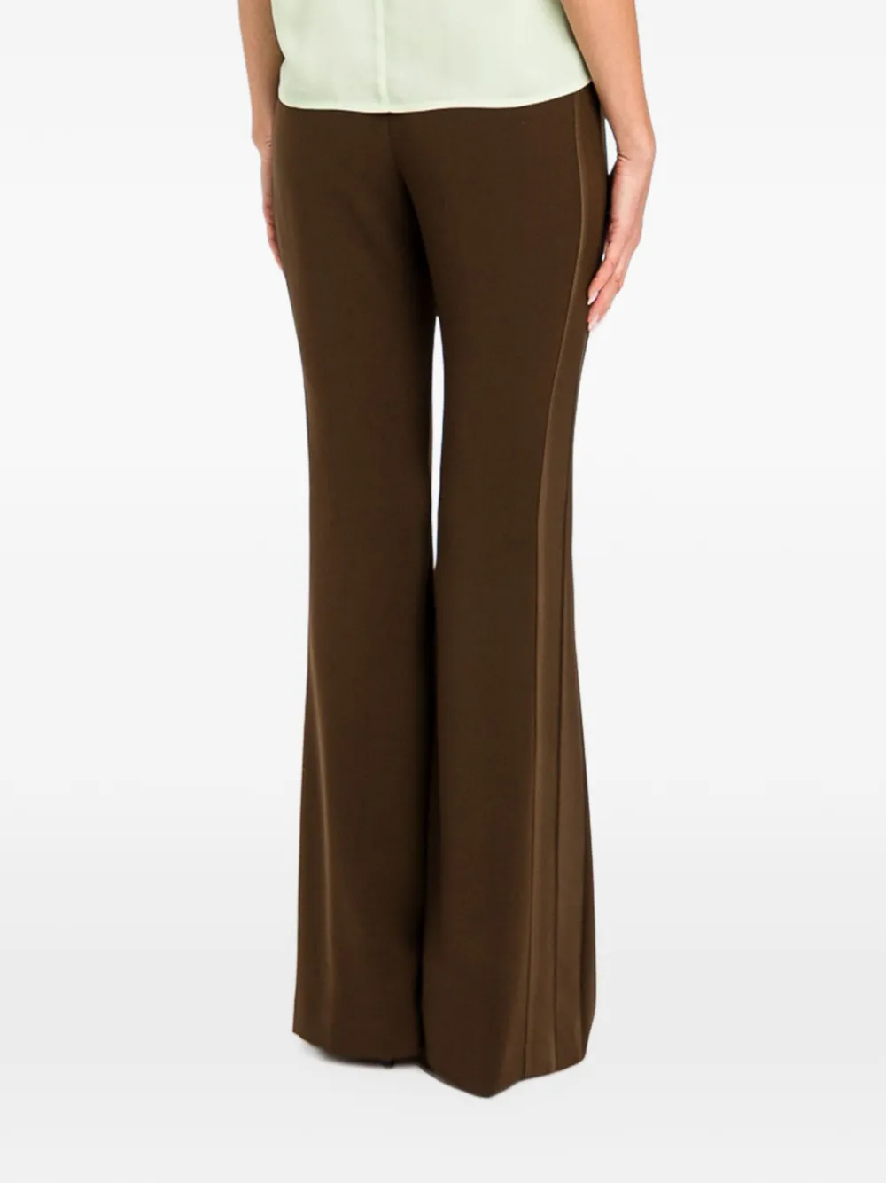TWINSET Broek met zijstreep Bruin