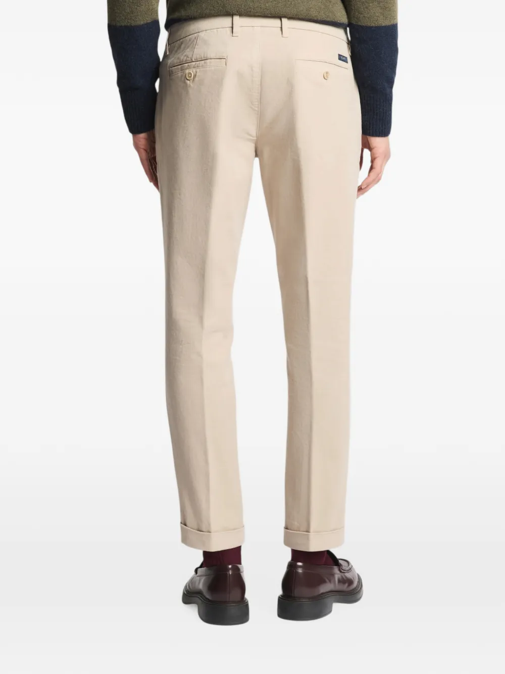 Fay slim-fit trousers Beige