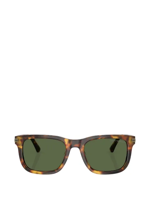 Emporio Armani irregular-shape sunglasses