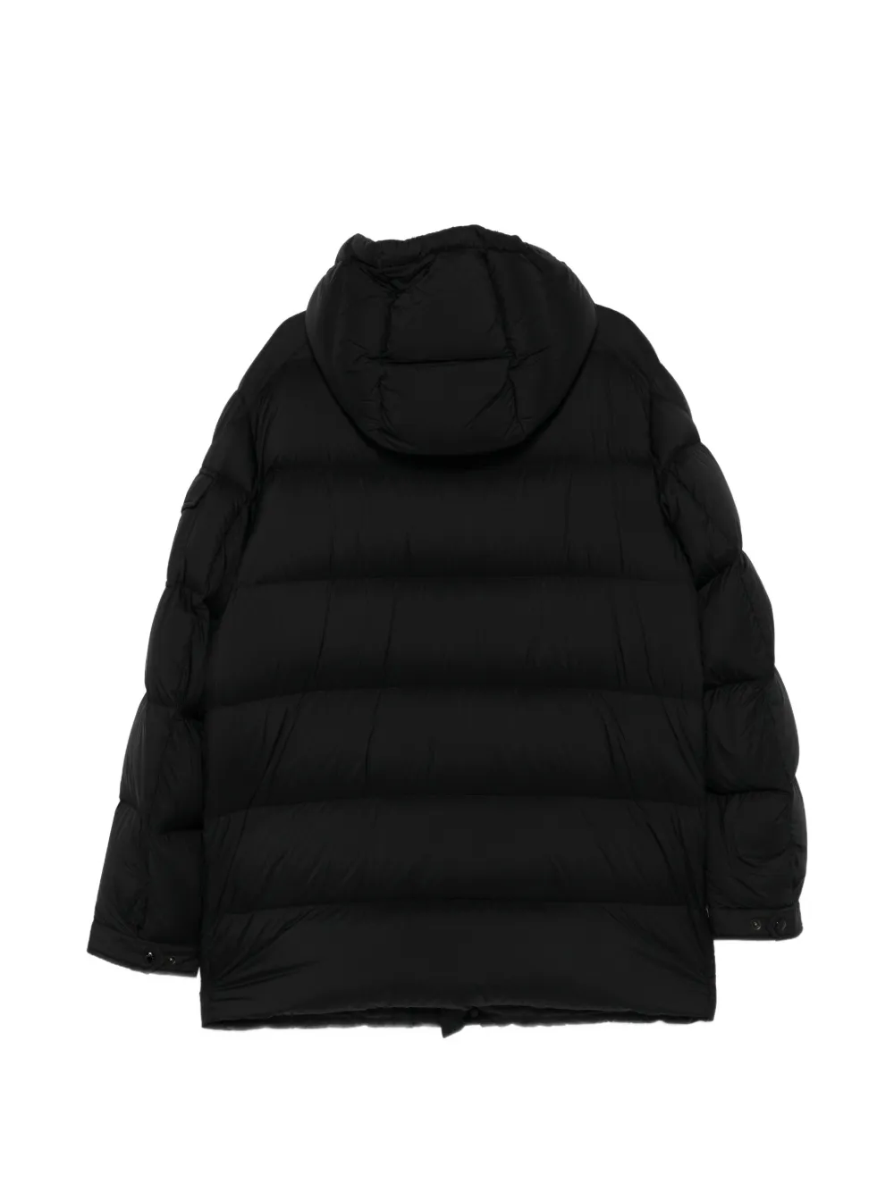Moncler Bretagne hooded down coat Zwart