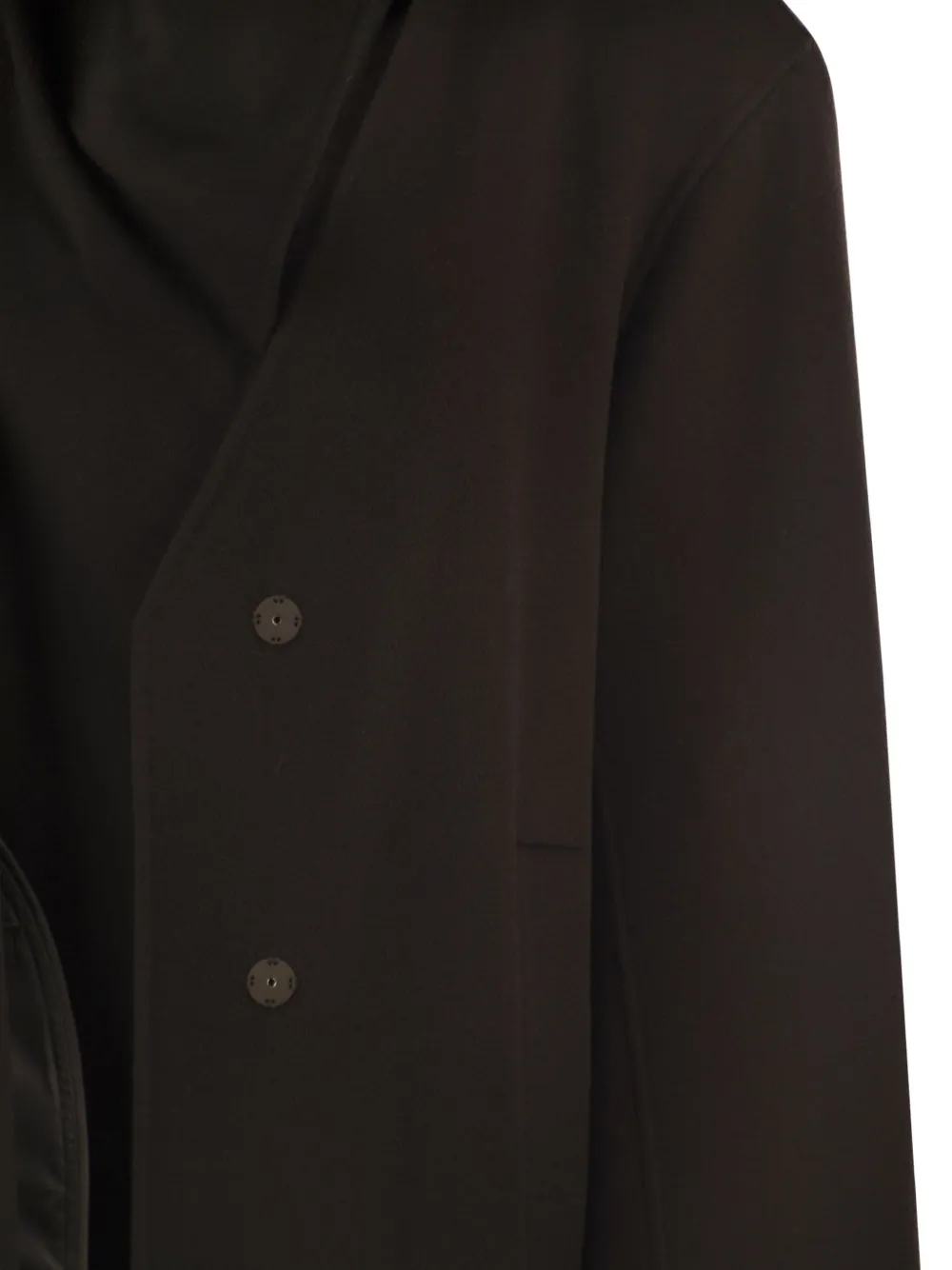 Sportmax Mantel met dubbele rij knopen Bruin